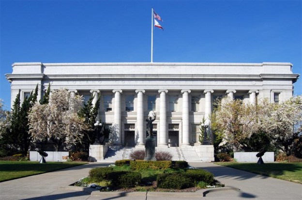 Outside view of a Solano County Court
